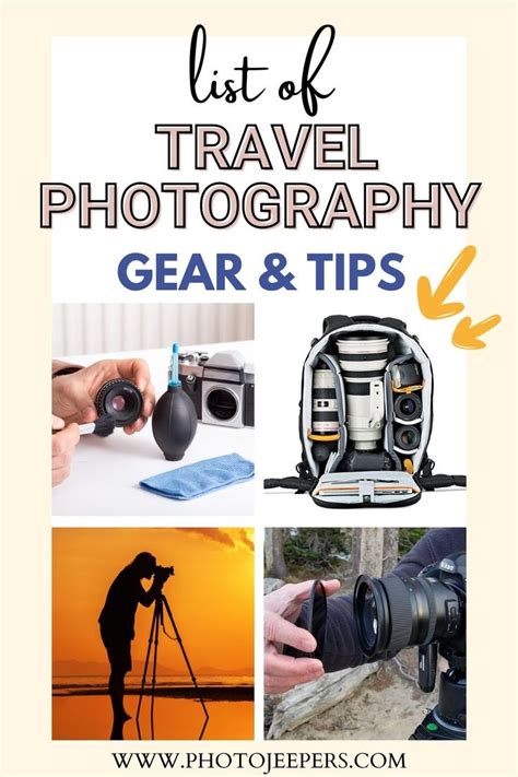 Must Have List Of Travel Photography Gear Photography Gear Travel