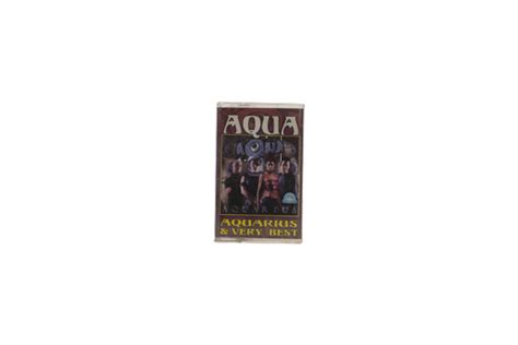 Aqua Aquarius Cassette Tape 2000 Retro Hunts