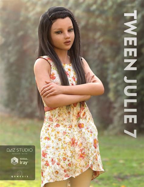 Tween Julie 7 Starter Bundle 3d Models For Daz Studio And Poser