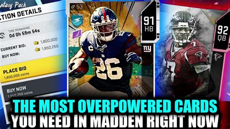 The Most Overpowered Cards You Need Right Now In Mut Madden 20