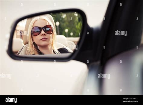 Blond Woman In Cabriolet Hi Res Stock Photography And Images Alamy