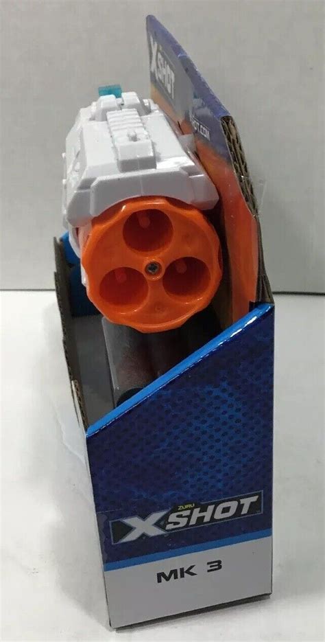 Zuru Xshot Mk3 Blaster Gun Includes 12 Foam Darts Xshot Toy Gun New In