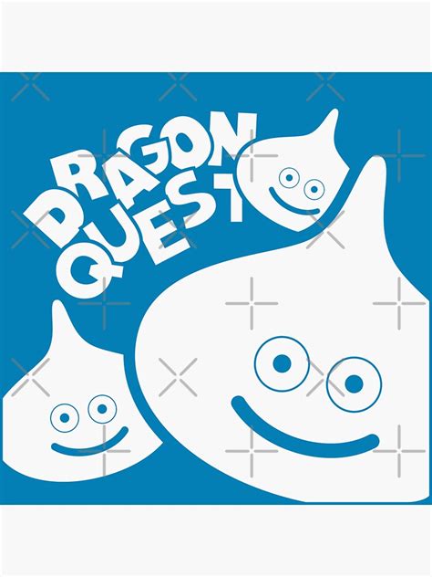 Dragon Quest Slime ドラゴンクエスト スライム Sticker For Sale By Jcba Redbubble