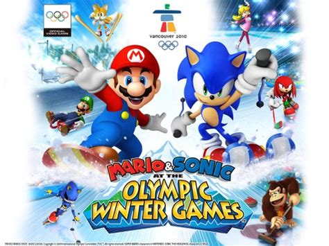 Mario And Sonic At The Olympic Winter Games Mario Sonic At The