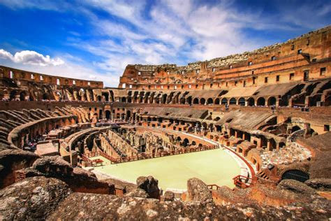 Inside The Colosseum Rome Italy High Quality Stock Photos Rome