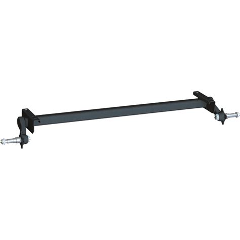Ultra Tow Torsion Trailer Axle — 3500 Lb Capacity With Brackets 1in