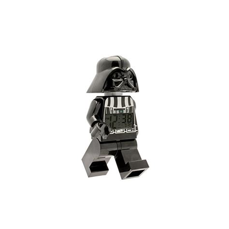 Lego Star Wars Darth Vader Kids Minifigure Light Up Alarm Clock Black