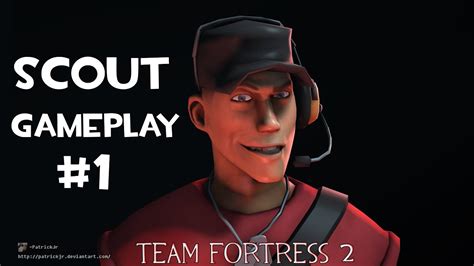 Scout Gameplay 1 Team Fortress 2 Youtube