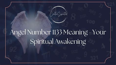 Angel Number 1133 Meaning Your Spiritual Awakening