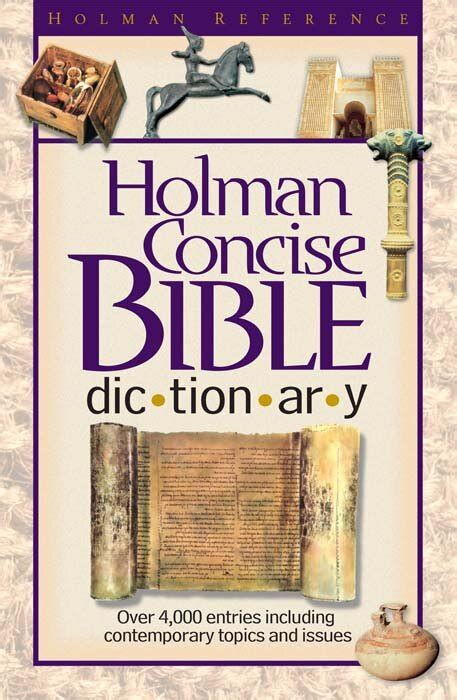 Holman Concise Bible Dictionary Logos Bible Software