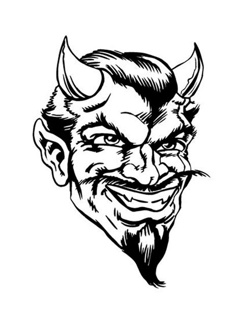Free Printable Devil Stencils And Templates