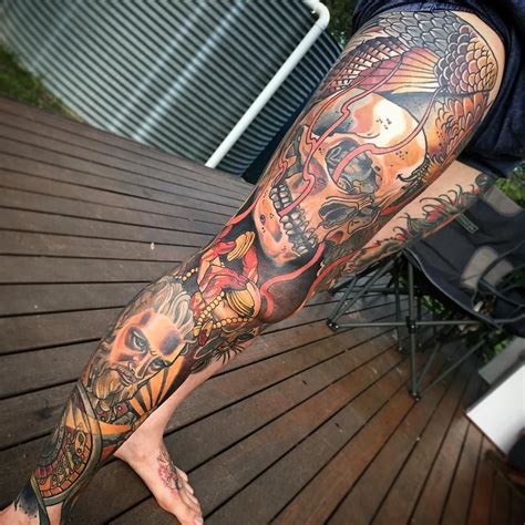 Https Instagram Com Samclarktattoos Neo Traditional Tattoo Traditional Tattoo Tattoos