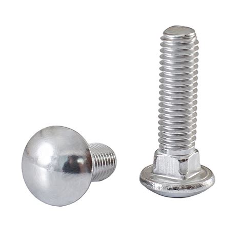 Din 603 Cup Head Square Neck Step Bolts A2 70 Stainless Steel 304 Domed