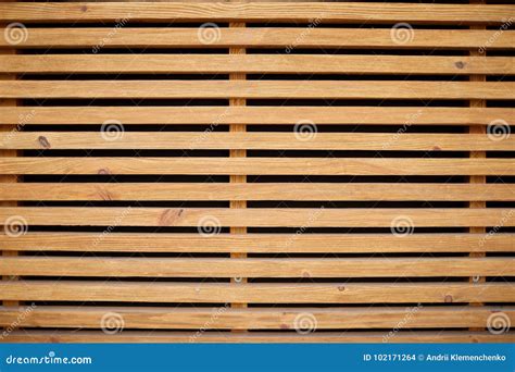 Light Brown Vintage Horizontal Wood Planks Background In A Black Lines Stock Photo Image Of