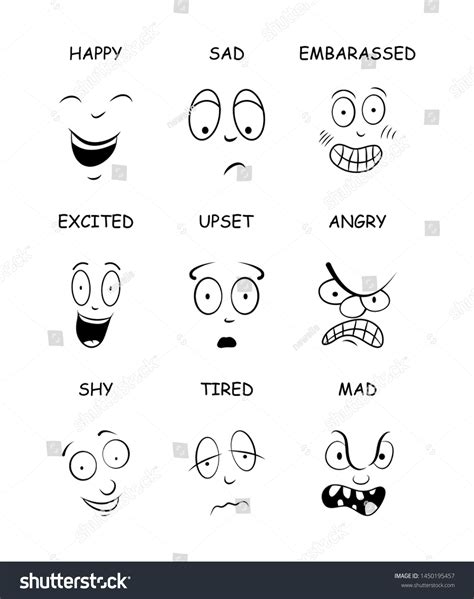 Facial Expression Names Images Stock Photos And Vectors Shutterstock