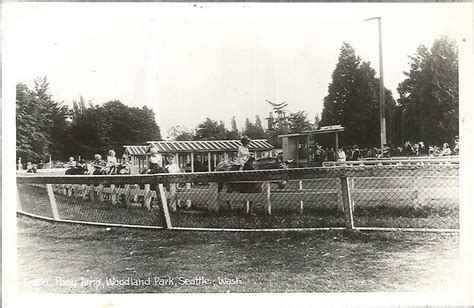 Pony Ring At Woodland Park Circa 1910 Seattle History Woodland Park