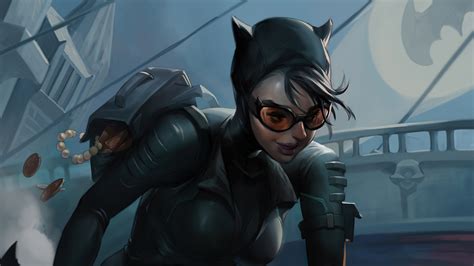 Download Dc Comics Comic Catwoman 4k Ultra Hd Wallpaper By Zhai Rui