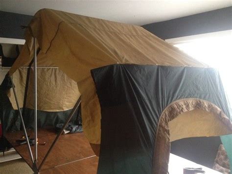 See more ideas about tent, diy roof top tent, diy tent. DIY Rooftop Camper Made From The Simplest Of Materials (With images) | Diy roof top tent, Family ...