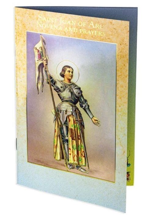 Sacco Company Prayer St Joan Of Arc Novena Booklet