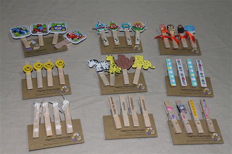 Decorated Clothespins Crafts Paper Crafts Clothes Pin Crafts