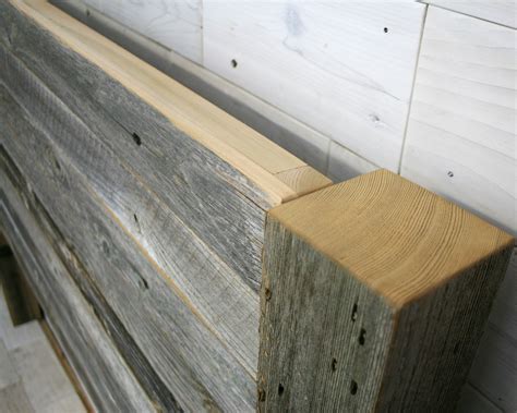 Hand Made Barn Wood Horizon Headboard With Posts By Historicwoods By