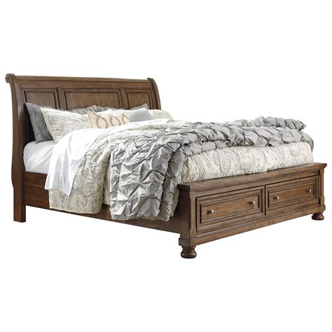 Ashley Storage Bed Kira Queen Storage Bed With 8 Drawers Ashley