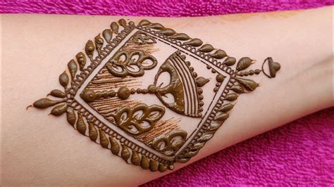 Simple Tattoo Design Bell Mehndi Design Himanshis Mehndi Art Youtube