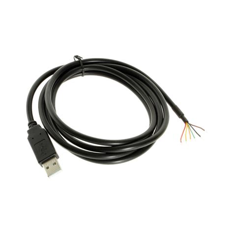 Usb To Ttl 232r 5v Ftdi Cable Open Wired End Pre Tinned