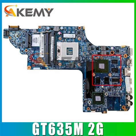 AKemy Laptop Motherboard Para O HP ENVY DV7 7000 GT635M 2GMainboard