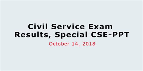 Region Passers Prof Subprof October Civil Service Exam Results Cse Ppt Pbr