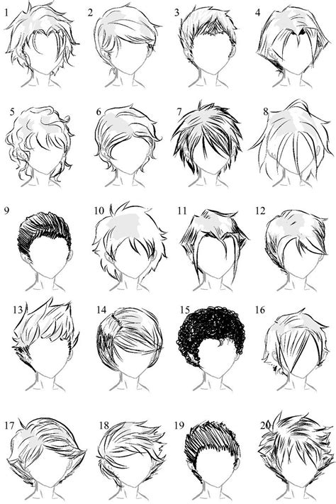 Hairstyles Drawing Male Hairstyles6g