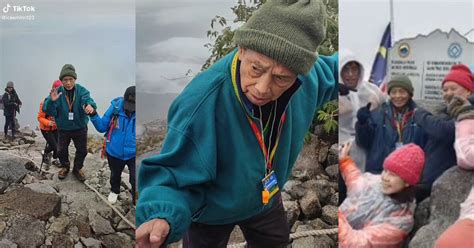 Warga Emas 90 Tahun Ini Berjaya Tawan Gunung Kinabalu UMMAHToday
