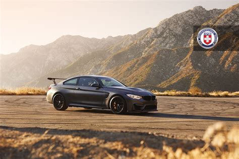 Frozen Dark Gray Metallic Bmw M4 Gts With Hre R101 Lightweight Wheels