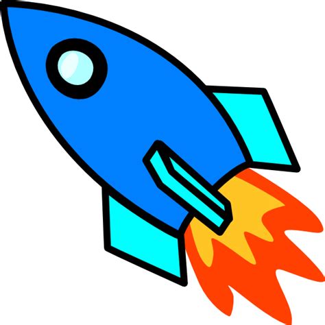 60 rocket clipart images.use these free rocket clipart for your personal projects or designs. Blue Rocket Clip Art at Clker.com - vector clip art online ...