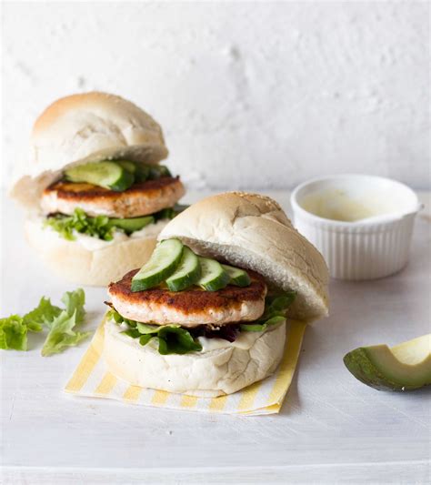 Guest Post Martyna From Wholesome Cook Featuring Salmon Burgers With
