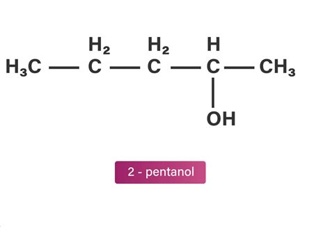 Rumus Struktur 2 Pentanol