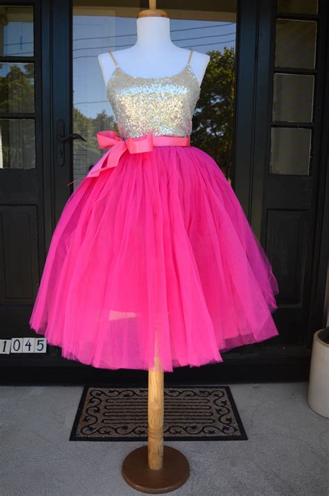 Magenta Pink Tulle Skirt Tutu Maidenlaneboutique