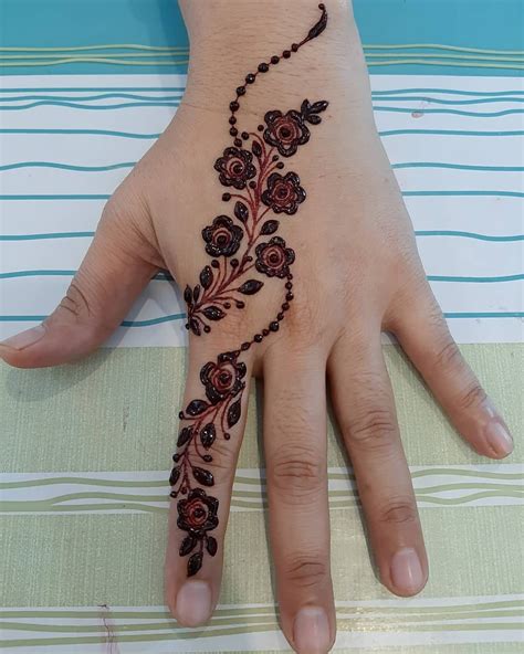 Gambar Henna Untuk Di Jari Jpeg Myid