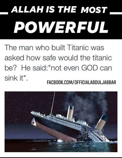 pin by anita khan on islam titanic most powerful sayings