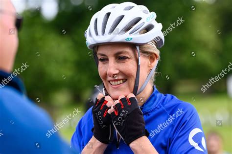 Sophie Countess Wessex Joins Tandam Bike Editorial Stock Photo Stock