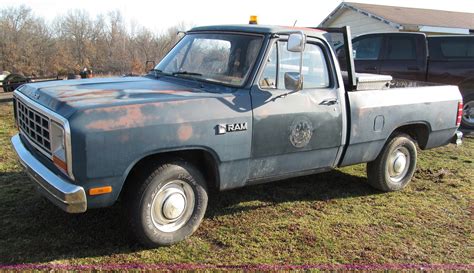1985 Dodge D150 Pickup Truck In Warrensburg Mo Item E5924 Sold