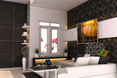 Sebagai mana judulnya ruang tamu ini bergaya desain modern minimalis dengan tema pewarnaan hitam dan putih. Desain Arsitek Jogja | Studio Desain Arsitek, Interior ...