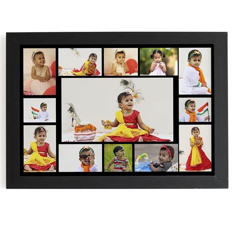Dazzlingkart Collage Photo Frames For Kids 12 Months Birthday 1 Year