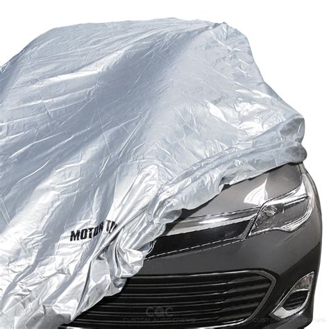 This not only saves you from the unnecessary expense of undertaking a new paint job but as well enables you to maintain the car's original paint and its shine. Motor Trend Full Car Cover Waterproof UV Resistant for ...