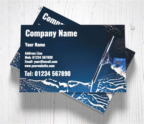 Set of vector plumber service concept business card design. Top 25 Cleaning Service Business Cards from Around the Web