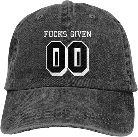 Zero Fucks Given Mens Baseball Hats Vintage Snapback Caps Black At Amazon Mens Clothing Store