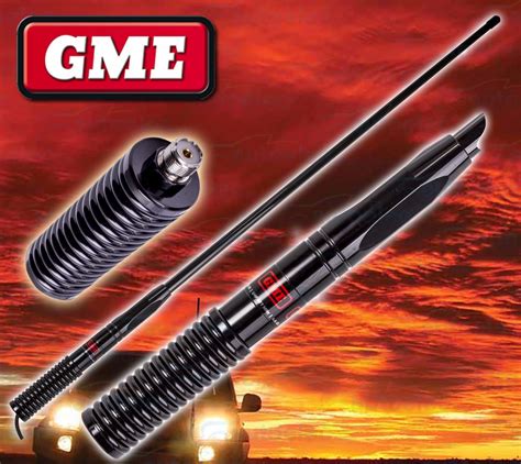 Gme is showing sign of sudden move. GME AE4703B 6.6DBI BLACK HEAVY DUTY UHF CB RADIO ANTENNA ...