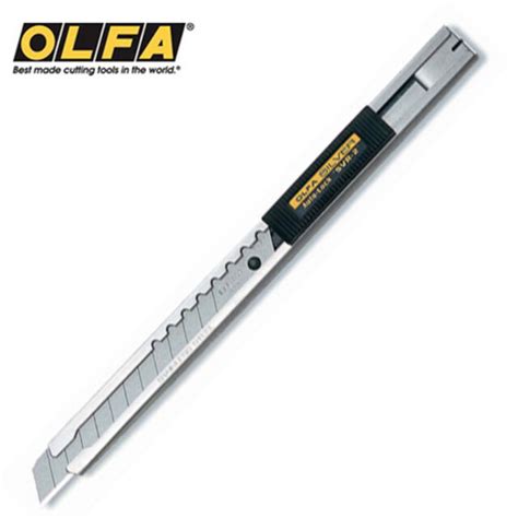 2 Olfa 9mm Stainless Steel Auto Lock Knife Svr 2 Window Tint Decal