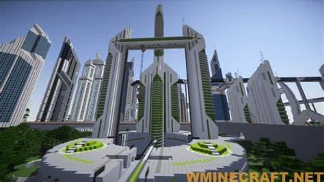 Future City Map Maps For Minecraft