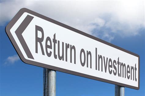 Return On Investment Free Of Charge Creative Commons Highway Sign Image